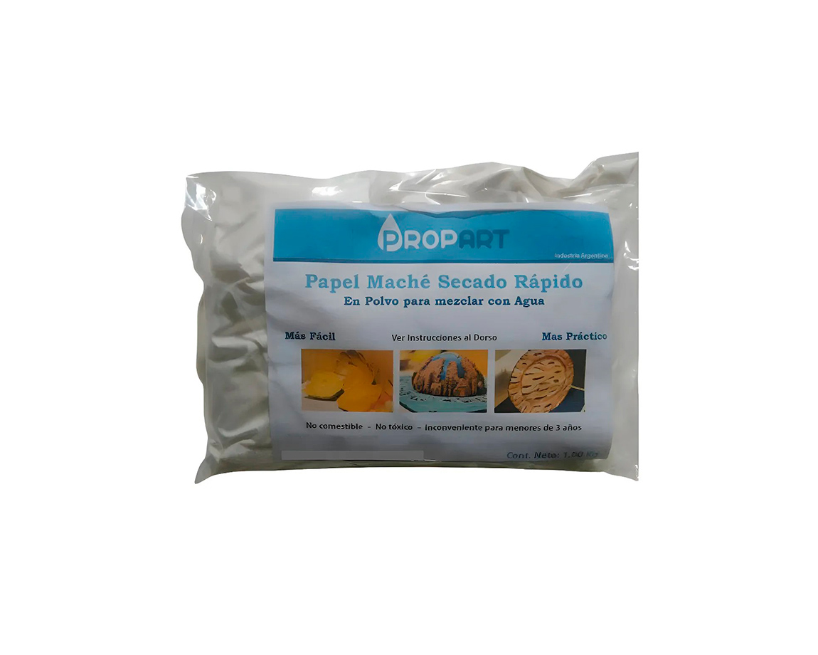 PAPEL MACHE PROPART POLVO x 1000 GS