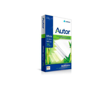 PAPEL RESMA AUTOR OFICIO 75 GRS unidad