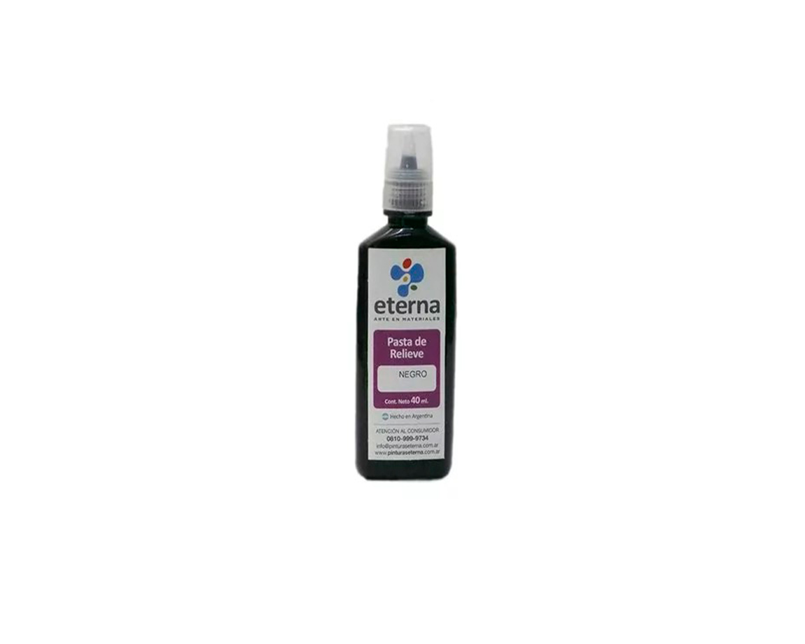 PASTA ETERNA 99 RELEVO NEGRO 40 ML (460)