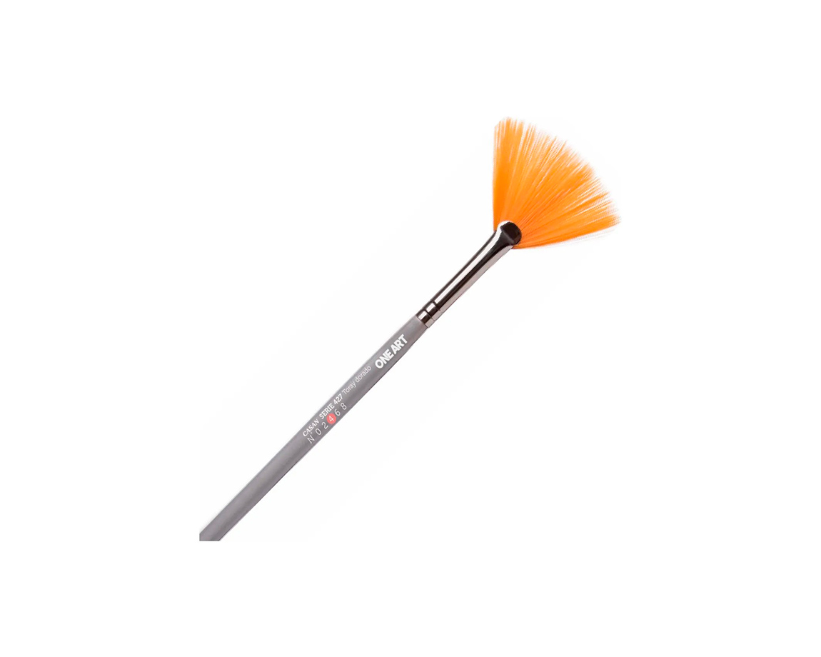 PINCEL CASAN S-427 Nro 4 TORAY ABANICO x 3 u.