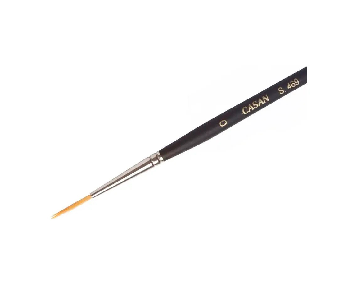PINCEL CASAN S-469 Nro 0 TORAY LINER x 3 u.