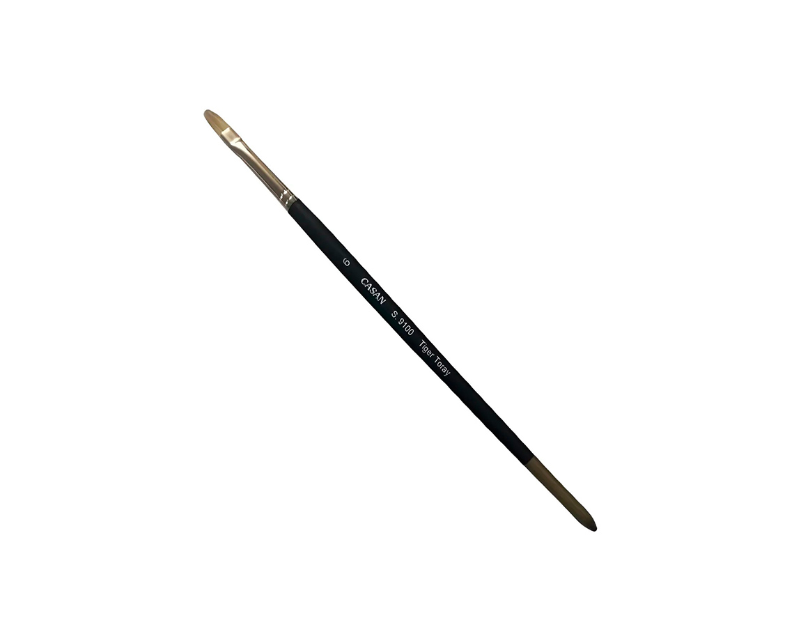 PINCEL CASAN S-9100 Nro  6 TIGER TORAY x 3 u. LENG. GATO
