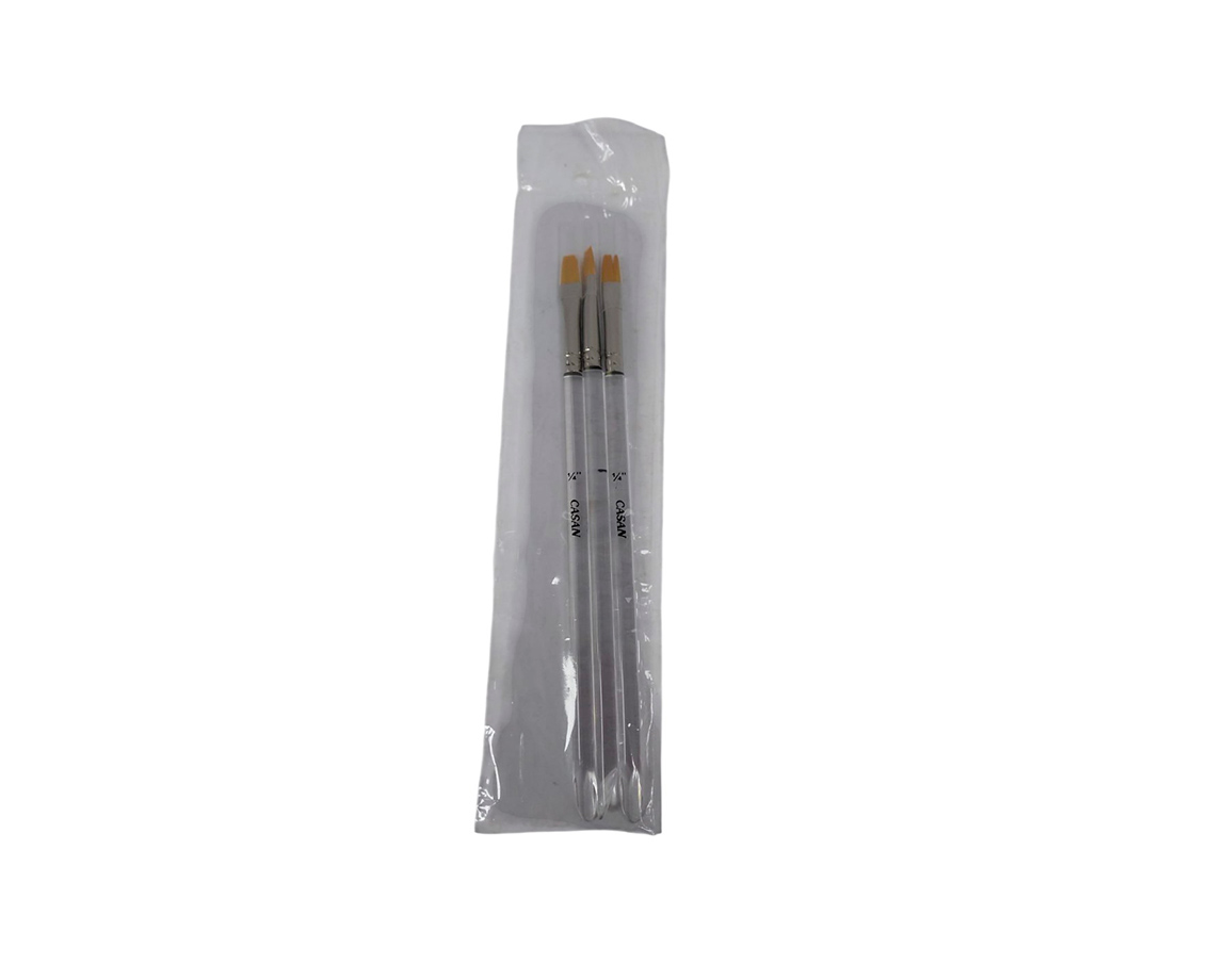PINCEL CASAN S-98397 Nro  1/4 TORAY CHATO x 3 u. M/ACRIL