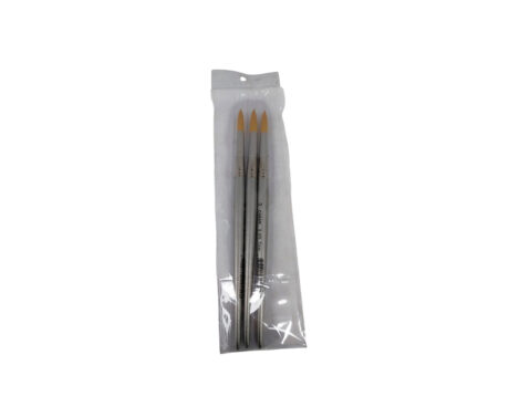 PINCEL CASAN S-975 Nro 10  TORAY DORADO x 3 u. REDONDO
