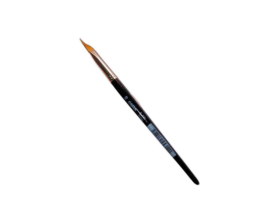 PINCEL CASAN S-800 Nro 10 TORAY TRIANGLE x 3 u.
