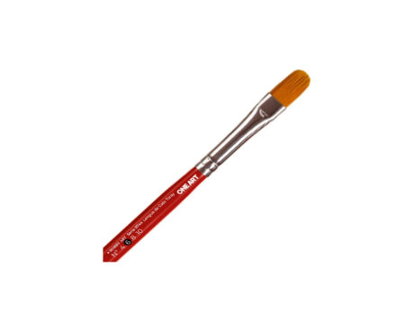 PINCEL HOBBY S-9744 Nro  6 SINTETICO x6 u. LENG. DE GATO