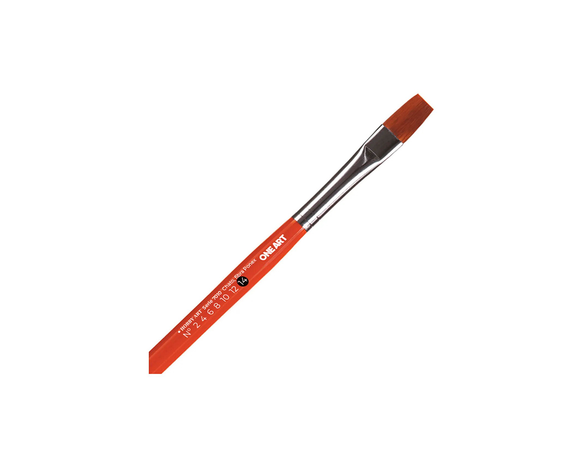 PINCEL HOBBY S-7010 Nro 14 PONEX CHATO x 6 U.