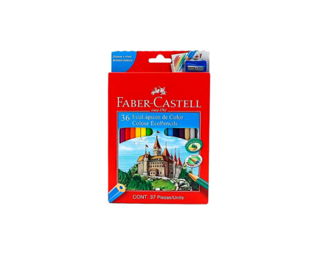 PINTURITAS FABER CARTON x36 L ECOLAPIZ