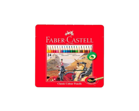 PINTURITAS FABER LATA x24 COL L. PREMIUM Q.