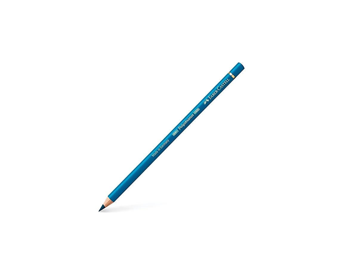 PINTURITAS FABER ART POLYCH. 154 x U. TURQUESA COB. CL