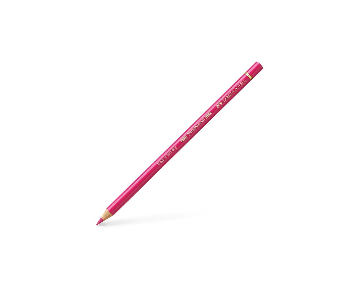 PINTURITAS FABER ART POLYCH. 124 x U. CARMIN ROSA NAT