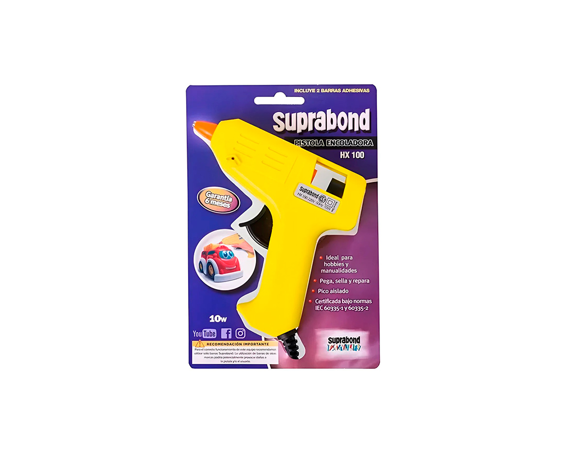 PISTOLA SUPRABOND HX 100 ENCOLADORA CHICA