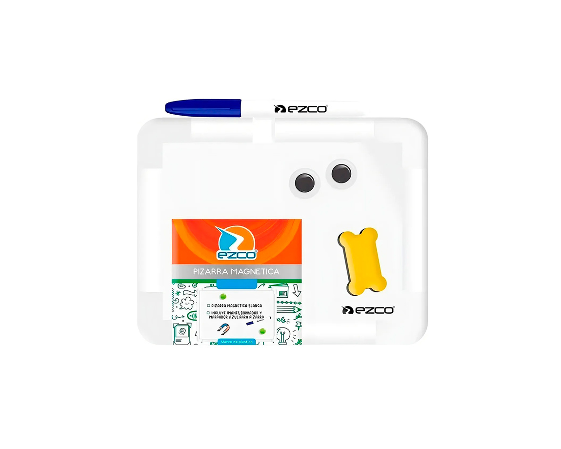 PIZARRA EZCO MAGNETICA 21x28 B/PLASTICO