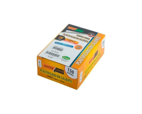 PLASTIFICACION LAMA 150 MIC  68 x 100  100 U. CARNET