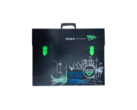 PORTATABLERO PIZZINI CORRUGADO PLAST 40x50x5CM PTA40X50