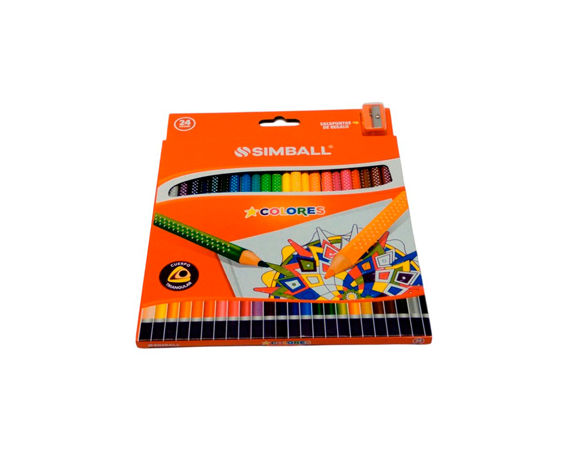 PINTURITAS SIMBALL x24 COL LARGOS + SACAP.