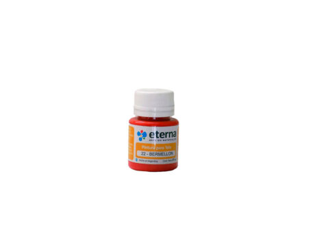 PINTURA ETERNA TELA x 37 ML 22 BERMELLON