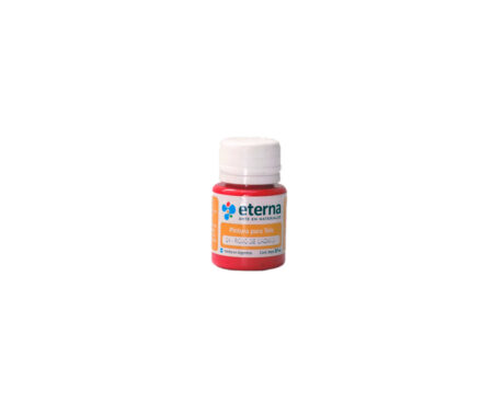 PINTURA ETERNA TELA x 37 ML 24 ROJO DE CADMIO