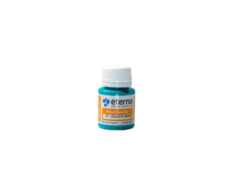 PINTURA ETERNA TELA x 37 ML 47 CELESTE BAHIA