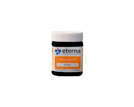 PINTURA ETERNA TELA x250 ML. 99 NEGRO