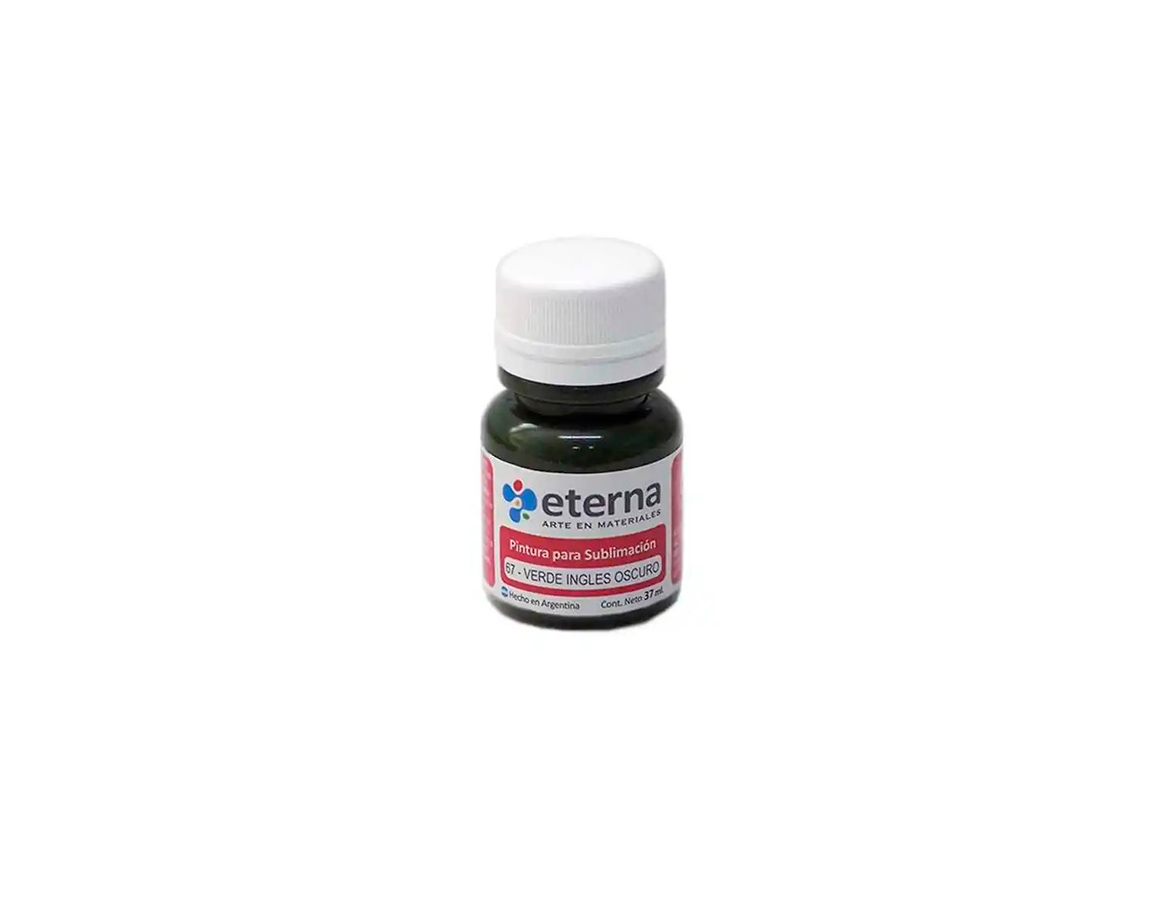 PINTURA ETERNA SUBLIMACION 37 ML 67 VERDE INGLES OSC