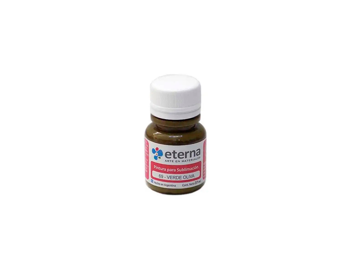 PINTURA ETERNA SUBLIMACION 37 ML 69 VERDE OLIVA
