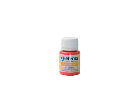 PINTURA ETERNA TELA x 37 ML 20 CORAL