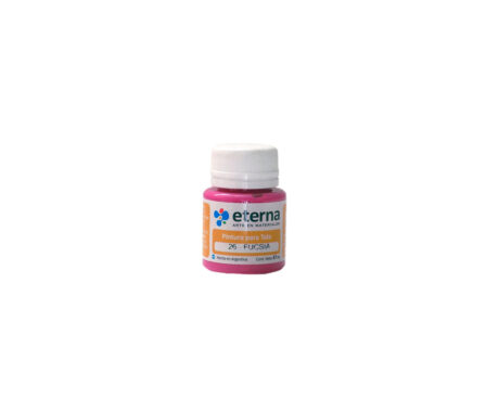 PINTURA ETERNA TELA x 37 ML 26 FUCSIA