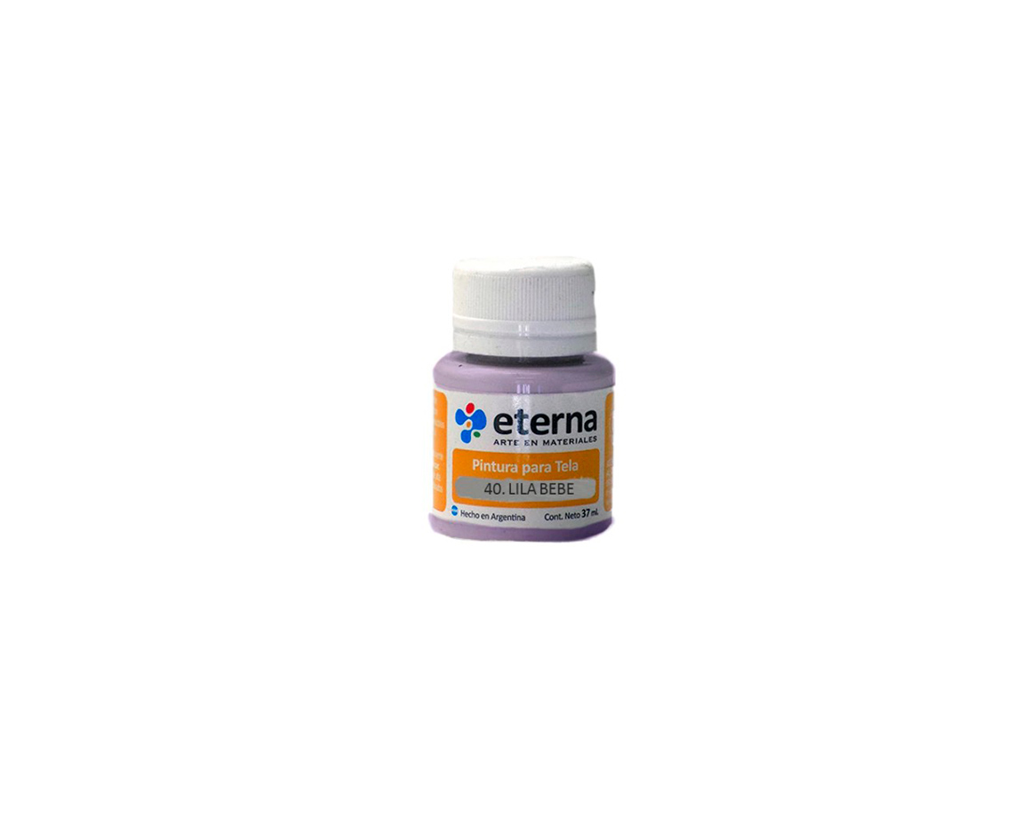 PINTURA ETERNA TELA x 37 ML 40 LILA BEBÈ