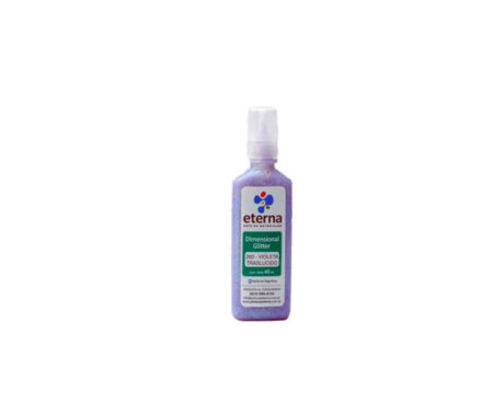 PINTURA ETERNA DIMENSIONAL 40 ML 267 GLITTER VERDE TRASL
