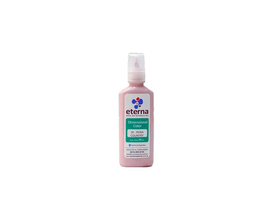 PINTURA ETERNA DIMENSIONAL 40 ML   39 ROSA COUNTRY