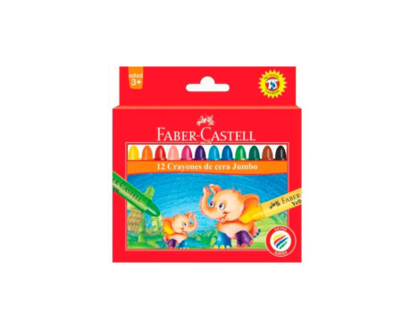 PINTURITAS FABER CERITAS JUMBO x12 UNID.