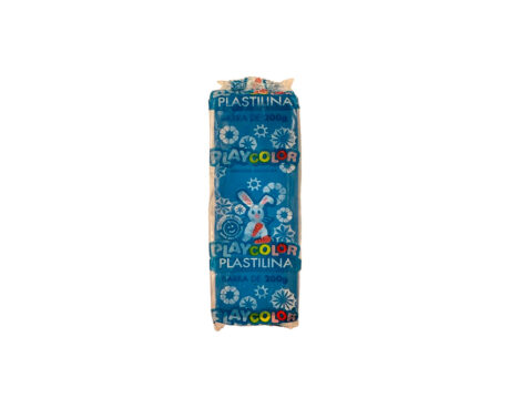PLASTILINA PLAYCOLOR BARRA x 200 GS AZUL