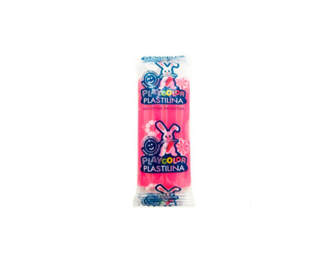 PLASTILINA PLAYCOLOR BARRA x 200 GS ROSA