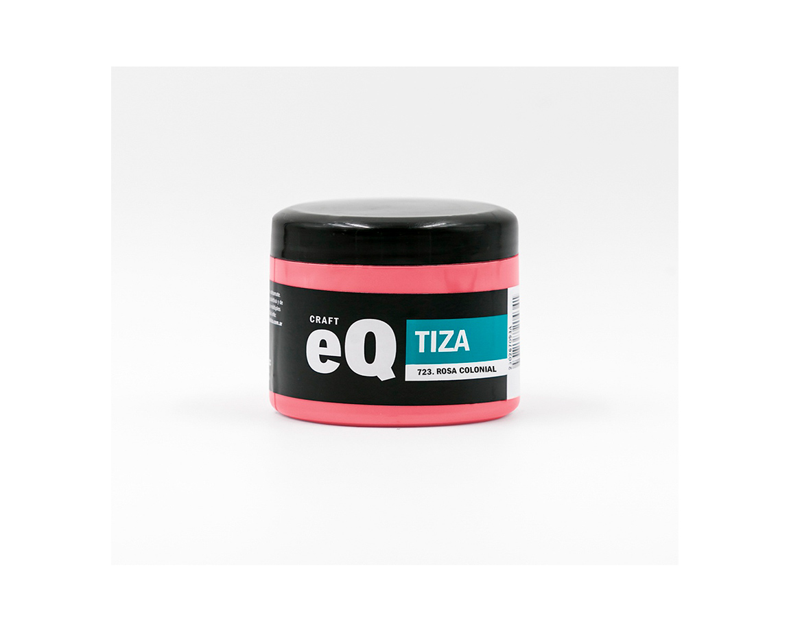 PINTURA EQARTE TIZA 200CC 723 ROSA COLONIAL
