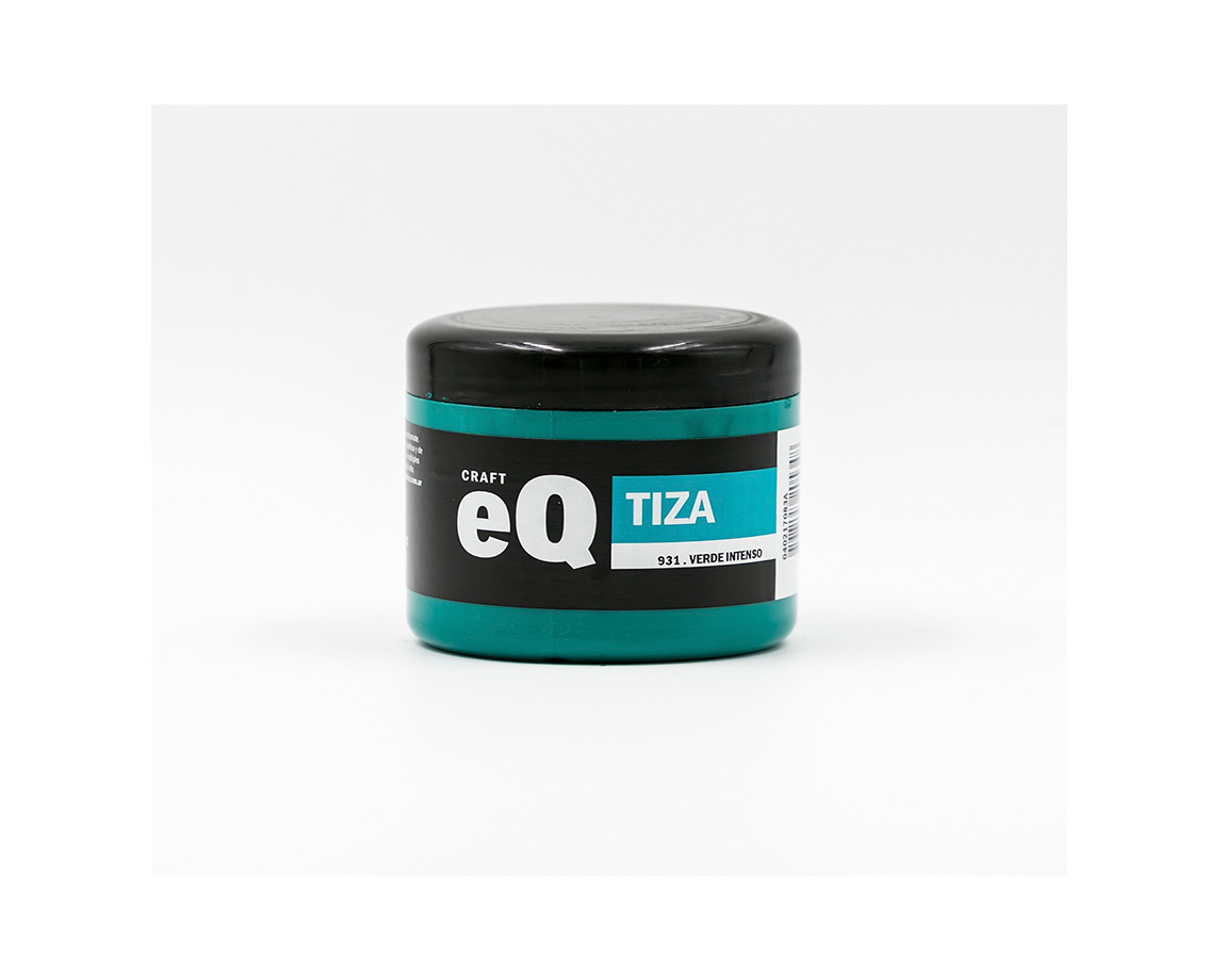 PINTURA EQARTE TIZA 200CC 931 VERDE INTENSO