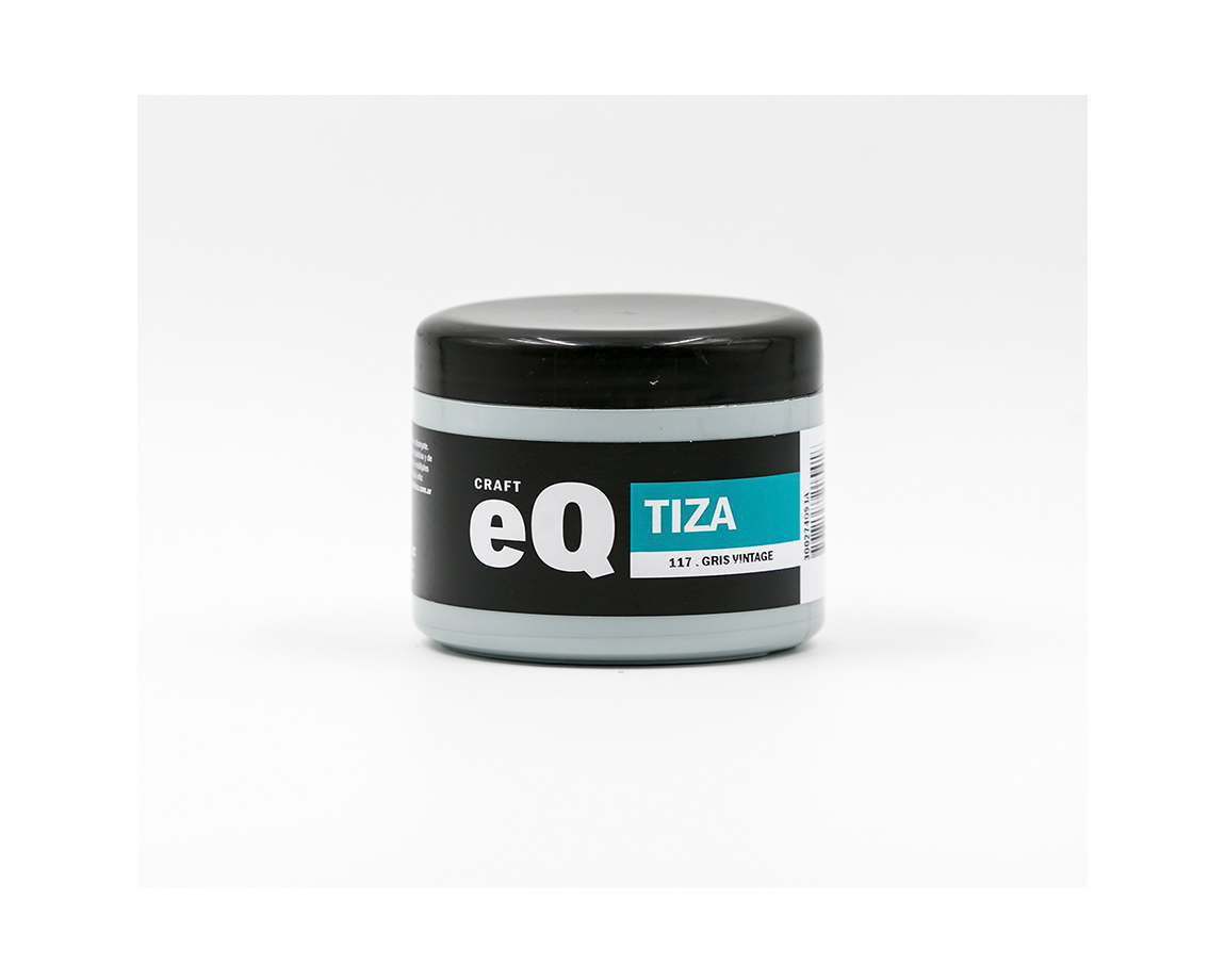 PINTURA EQARTE TIZA 200CC 117 GRIS VINTAGE