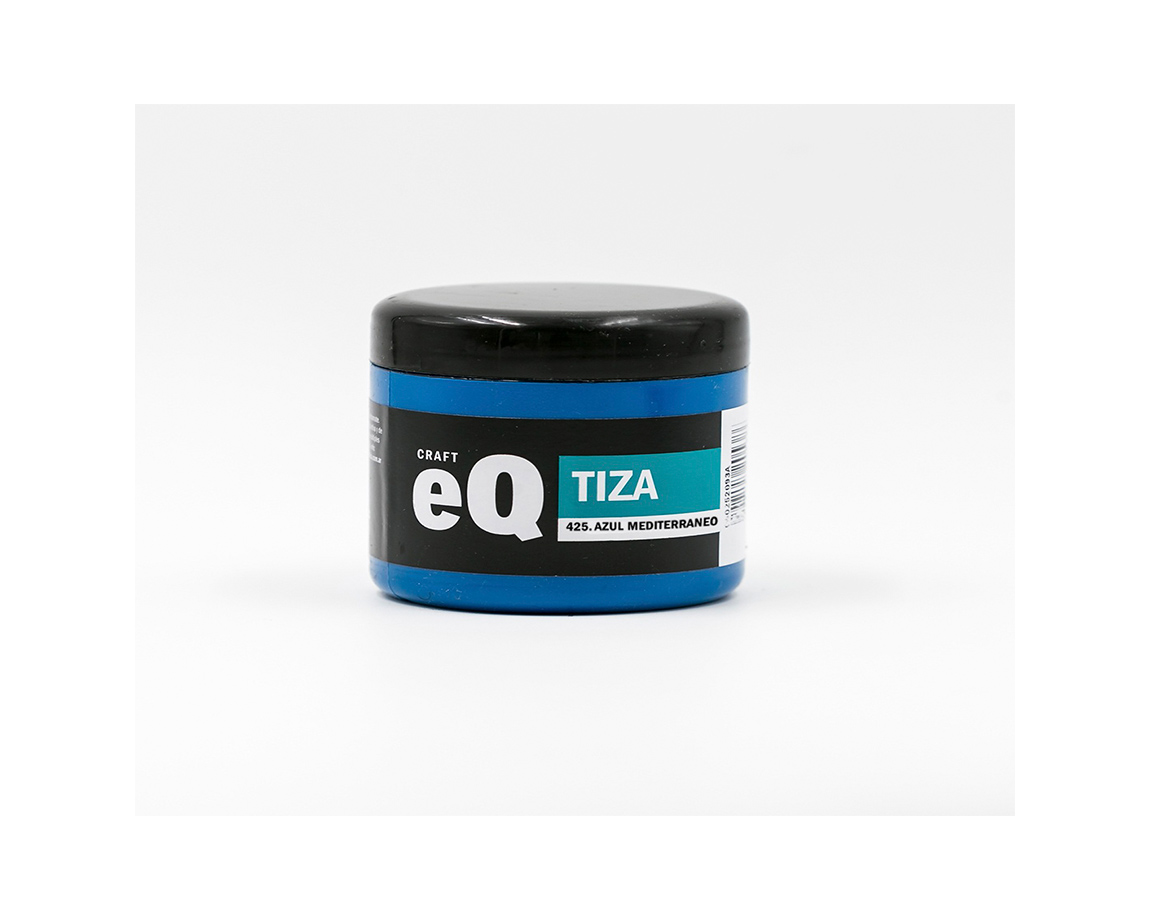 PINTURA EQARTE TIZA 200CC 425 AZUL MEDITERRANEO