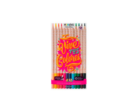 PINTURITAS MOOVING COLORING 3011012 x 12 L