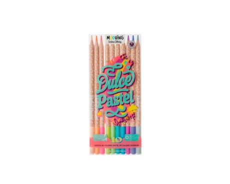 PINTURITAS MOOVING COLORING 3011110 x 10 L PASTELES