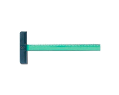 REGLA PIZZINI T 60 CM PLASTICA BISELADA 81160