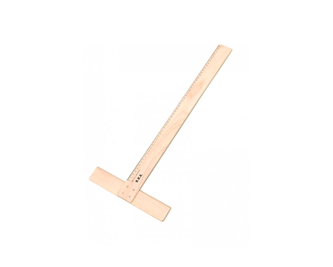 REGLA R.H.A. T X 60 CM LUSTRADO