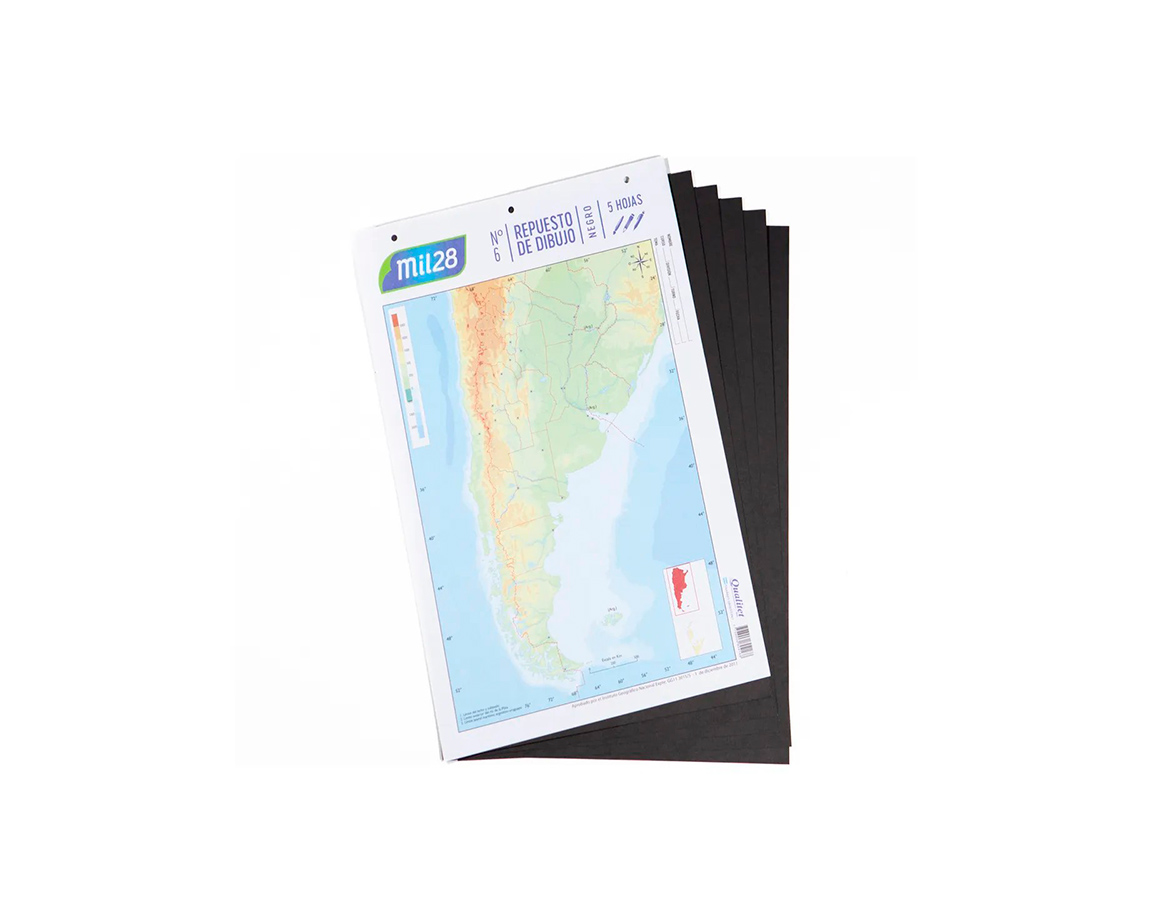 REPUESTOS 1028 DIBUJO Nro 6 NEGRO