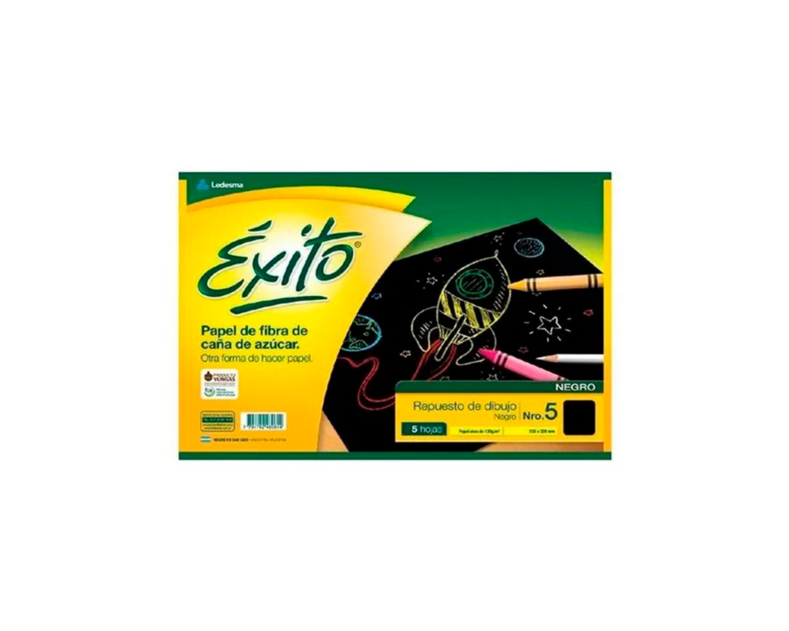 REPUESTOS EXITO DIBUJO Nro 5 NEGRO