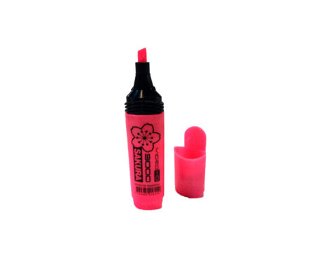 RESALTADOR SAKURA VIDEO 3000 ROSA x 12 u.