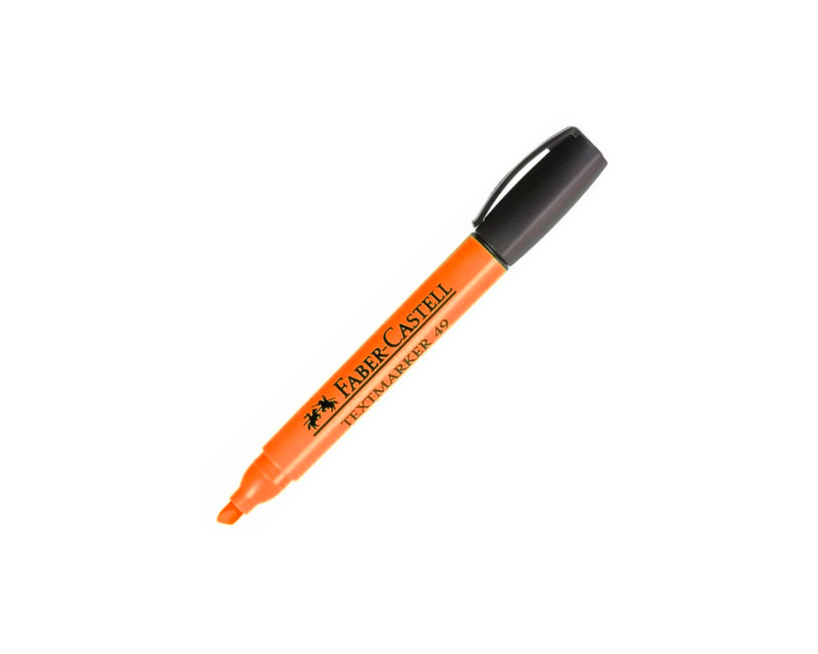 RESALTADOR FABER 49 TEXMARKER NARANJA
