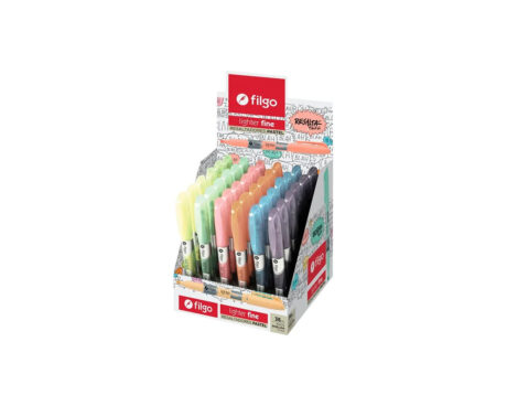 RESALTADOR FILGO FINO CLIP FLUO x 36 UNID.
