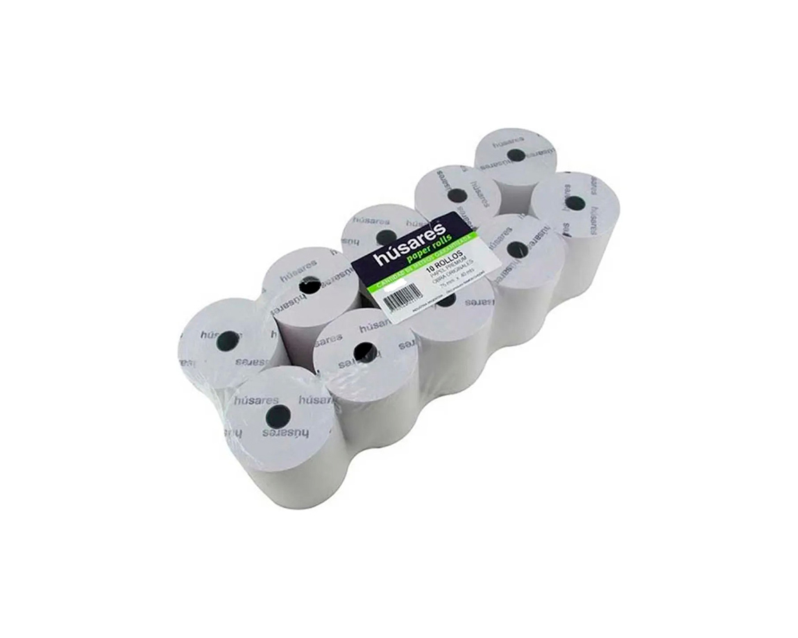 ROLLO HUSARES 1133 TERMICO 37 MM x30 MTS x 10 U