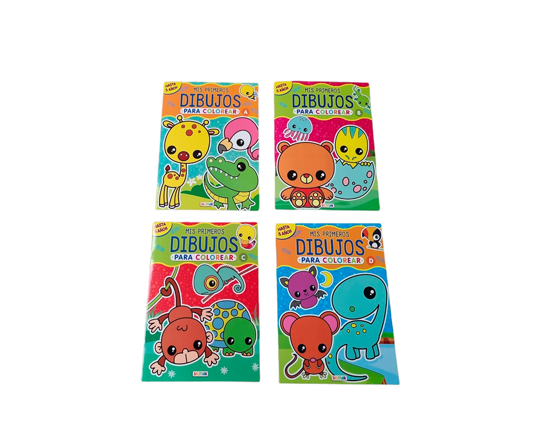 LIBROS SIGMAR PINTAR SACAPUNTAS A/B/C/D