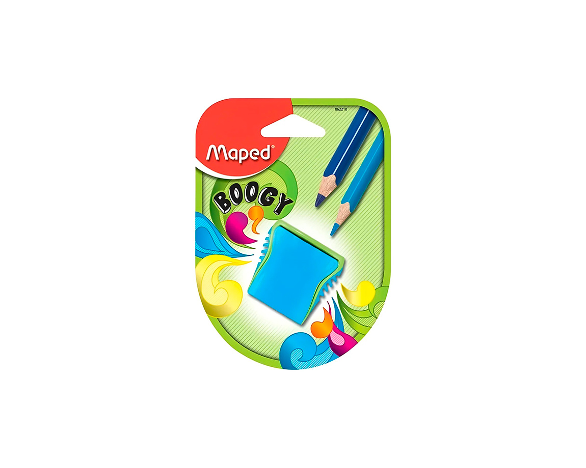 SACAPUNTAS PLAST. MAPED 62210 BOOGY 2 BOCAS BLISTER